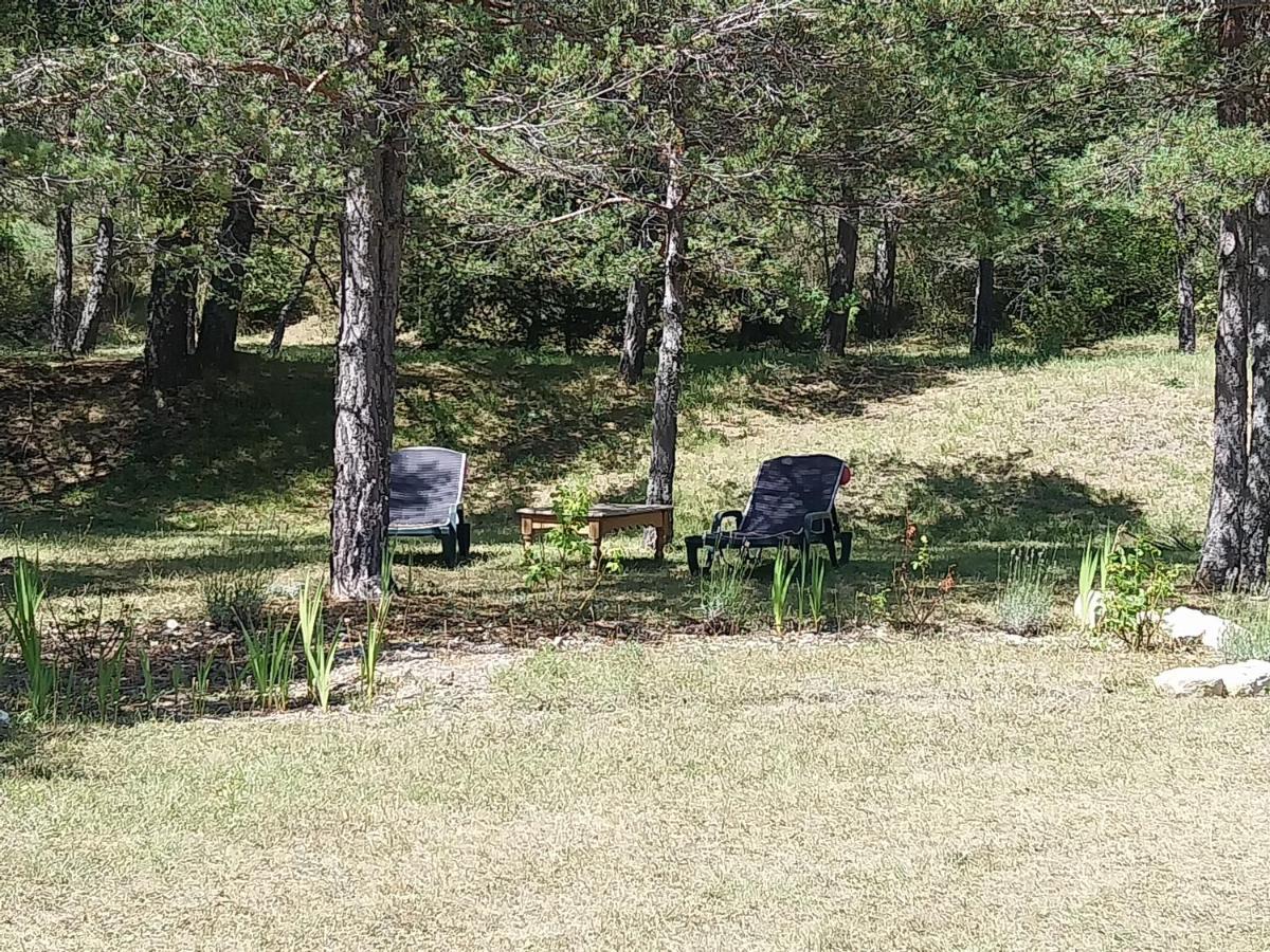 Petit Studio Dans La Prairie Saint-Auban  Extérieur photo